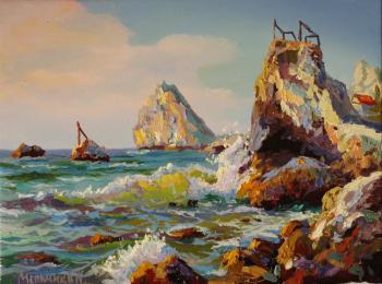 Картина «Прибой в Симеизе»
