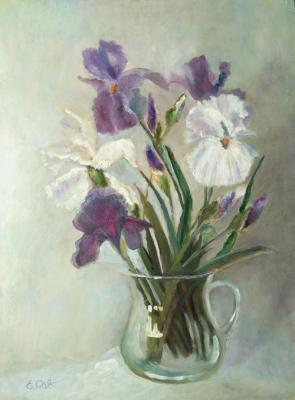 Fragile irises. Savelyeva Elena