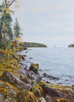 Rocky coast. Valaam