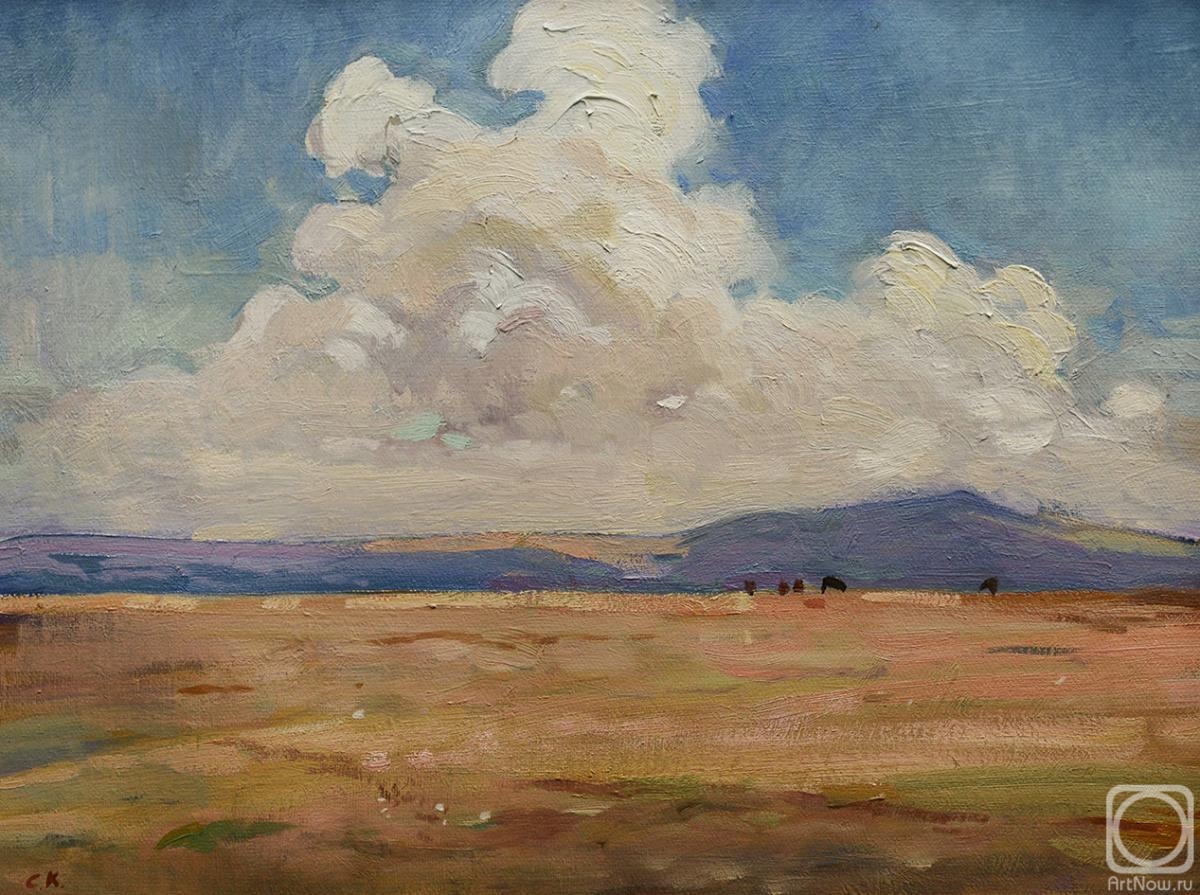 Kudrin Sergey. In the steppes