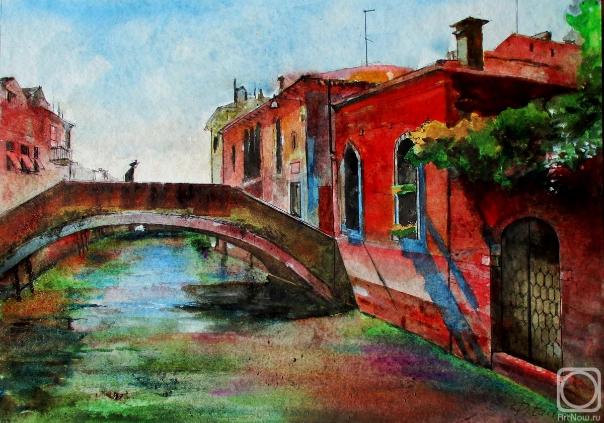 Pitaev Valery. Venice. Cannaregio Canal
