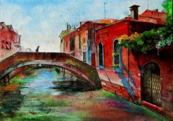 Pitaev Valery . Venice. Cannaregio Canal