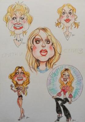 Britney Spears - 2 (friendly cartoon) ( ). Dobrovolskaya Gayane