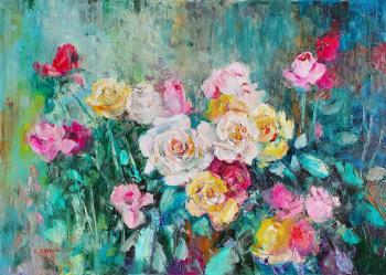 Kruglova Svetlana . Blooming roses