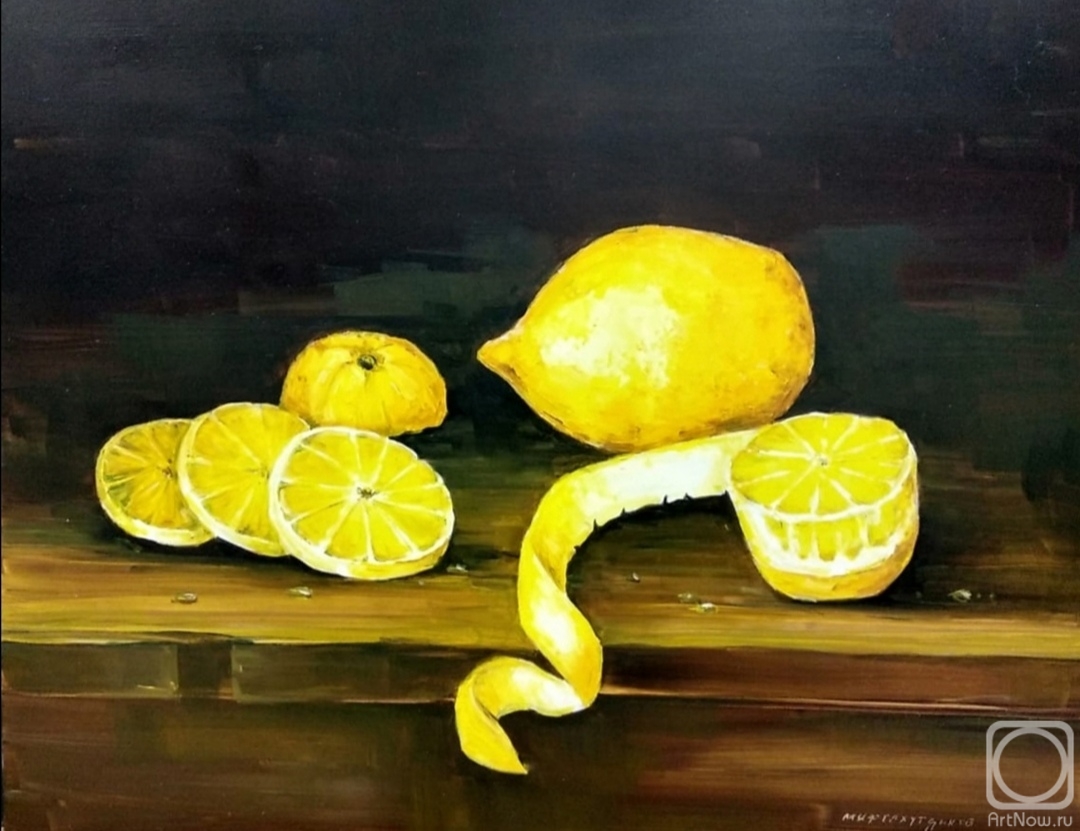 Miftahutdinov Nail. Still life with lemons