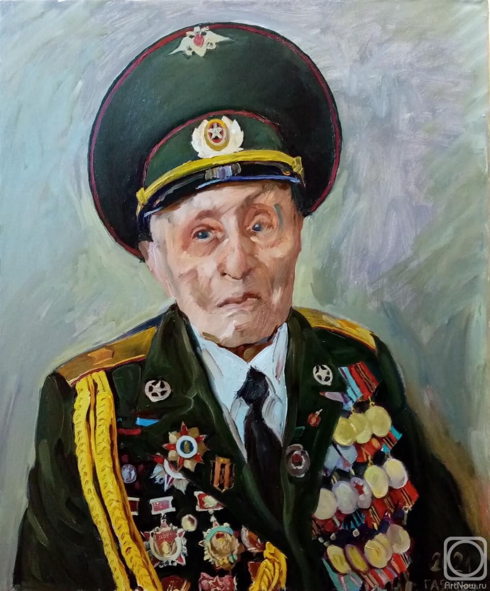 Dobrovolskaya Gayane. Veteran (from nature)