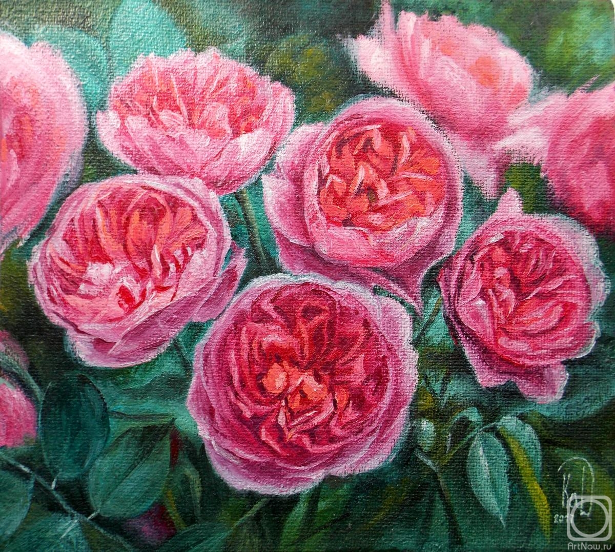Painting «English rose Boscobel» — buy on ArtNow.ru