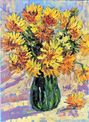 Yellow asters. Mukhametyanov Ilshat