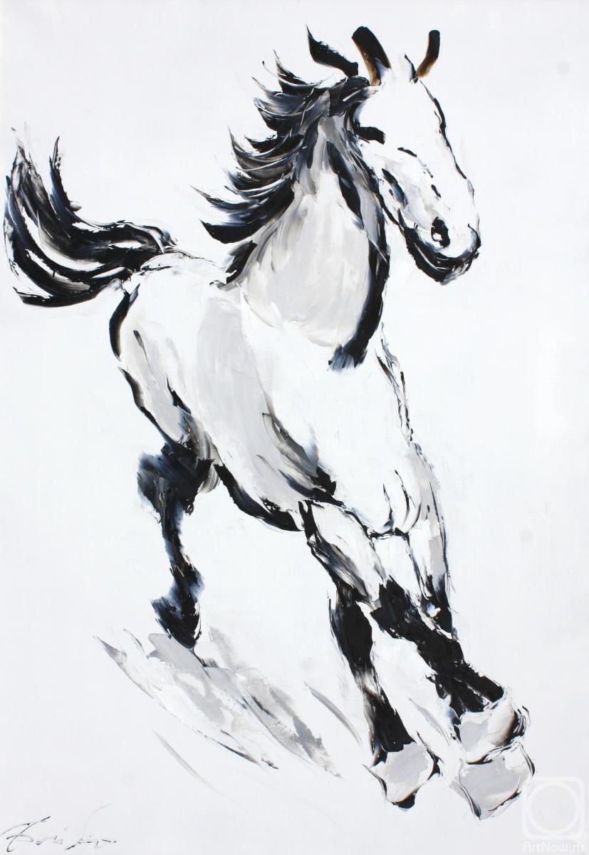 Boyko Evgeny. Horses, running