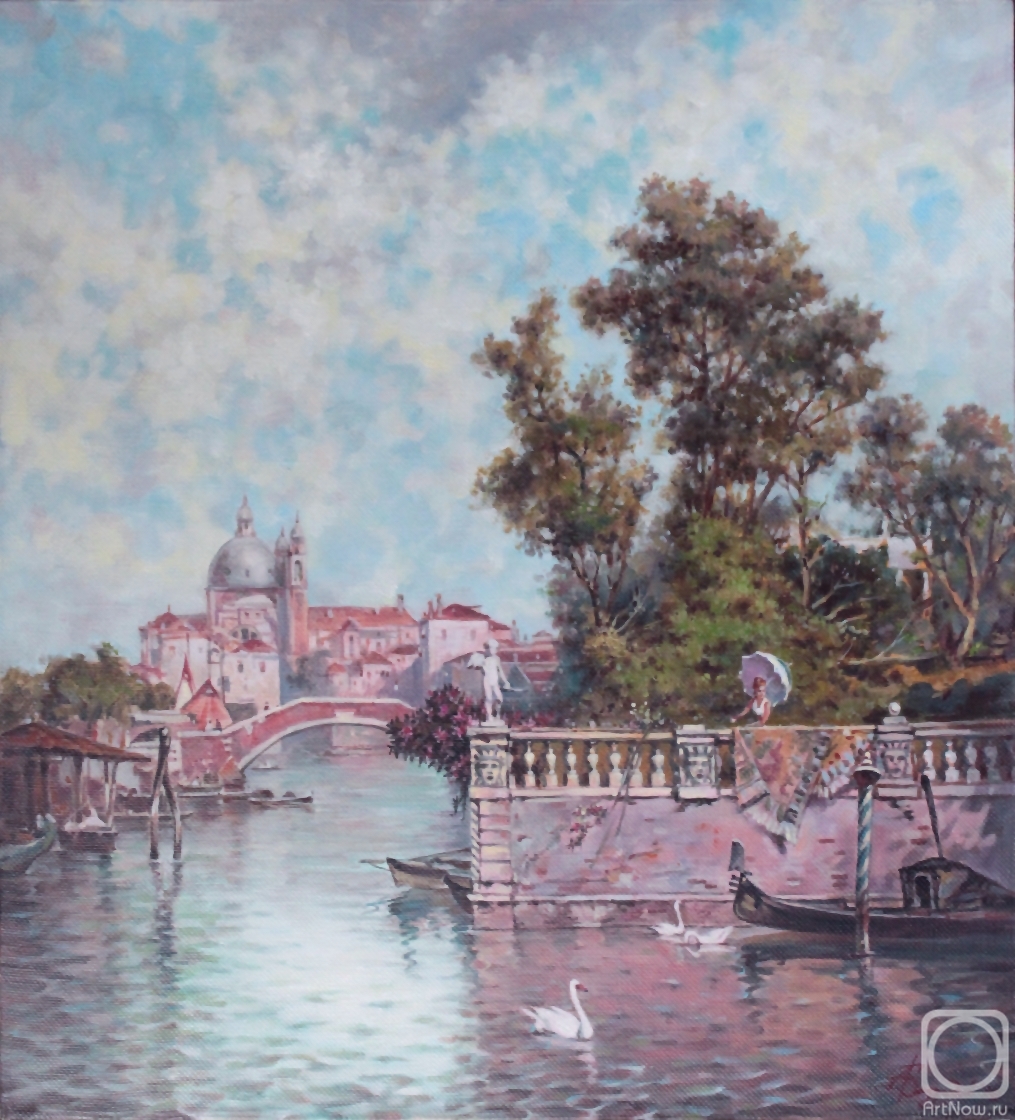 Bezridnyy Aleksey. Venetian landscape
