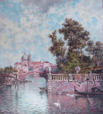 Venetian landscape. Bezridnyy Aleksey