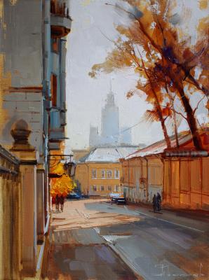 Autumn freshness. Kolpachny Lane (Historic Center). Shalaev Alexey