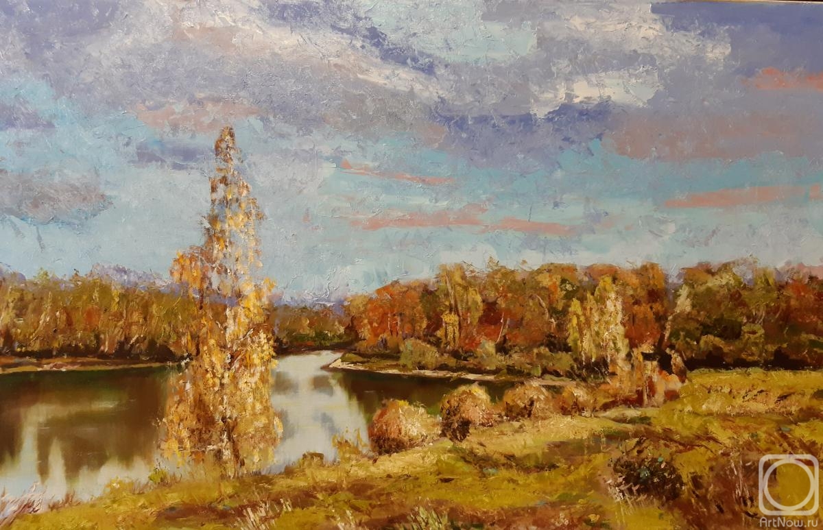 Sterlov Sergey. Autumn on the Oka river