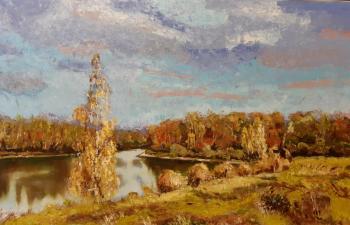 Autumn on the Oka river (). Sterlov Sergey