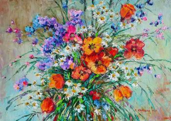 Flowers and herbs. Kruglova Svetlana