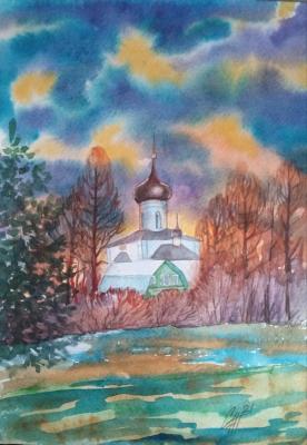 Evening light (Paintings With Staraya Russa). Stepanova Tatiana