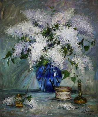 In a blue vase. Gagarina Elena