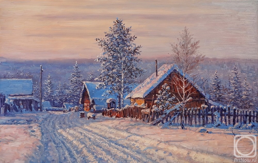 Volya Alexander. Winter village