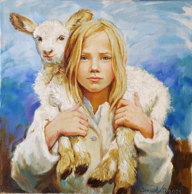 Lamb (Shepherd With Lamb). Simonova Olga