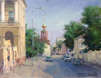 Cloudless day (Moscow Petrovka Painting). Poluyan Yelena