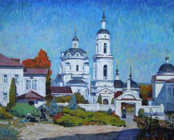 Painting Maloyaroslavets. St. Nicholas Chernoostrovsky Convent. Homyakov Aleksey