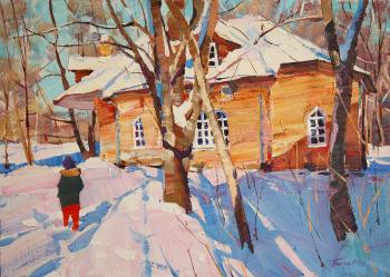 English House (Peterhof In Winter). Tyutrin Peter