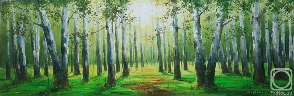 Miftahutdinov Nail. Birch trees