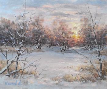 Winter morning. Panov Aleksandr