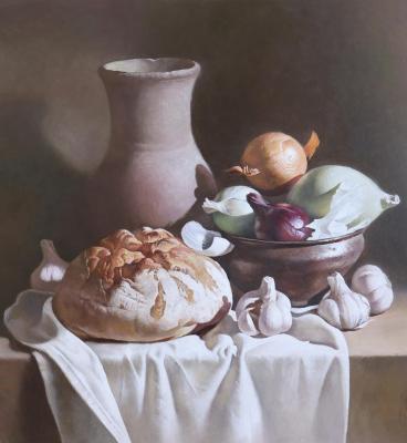 Still life with bread. CHadov Stanislav