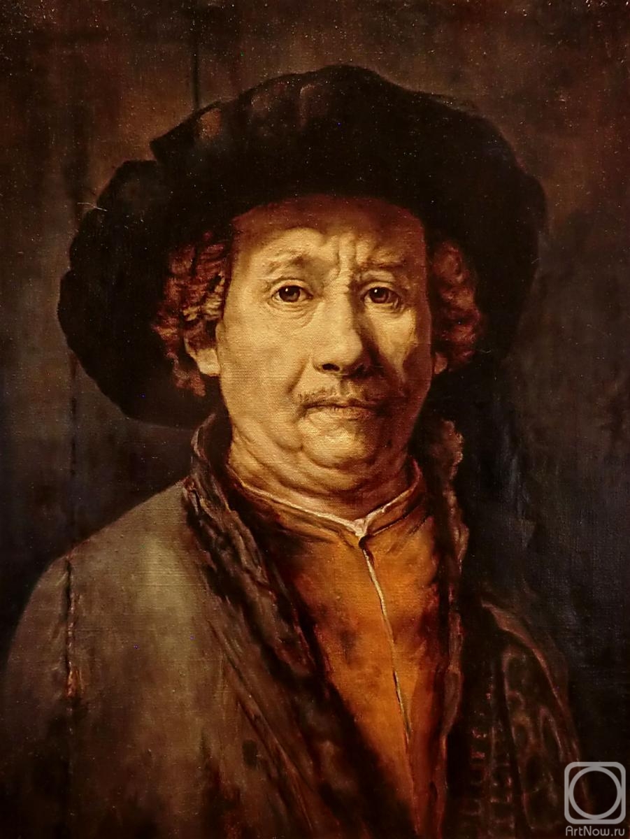 Litvinov Valeriy. Rembrandt's self-portrait of 1656 (kop)