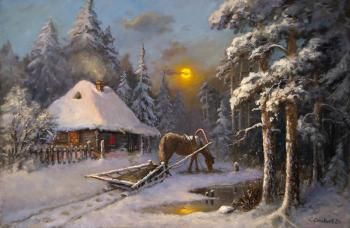 Winter landscape. Solovyev Sergey