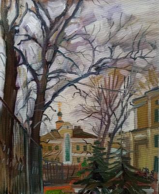 Painting Kolpachny lane. Dobrovolskaya Gayane