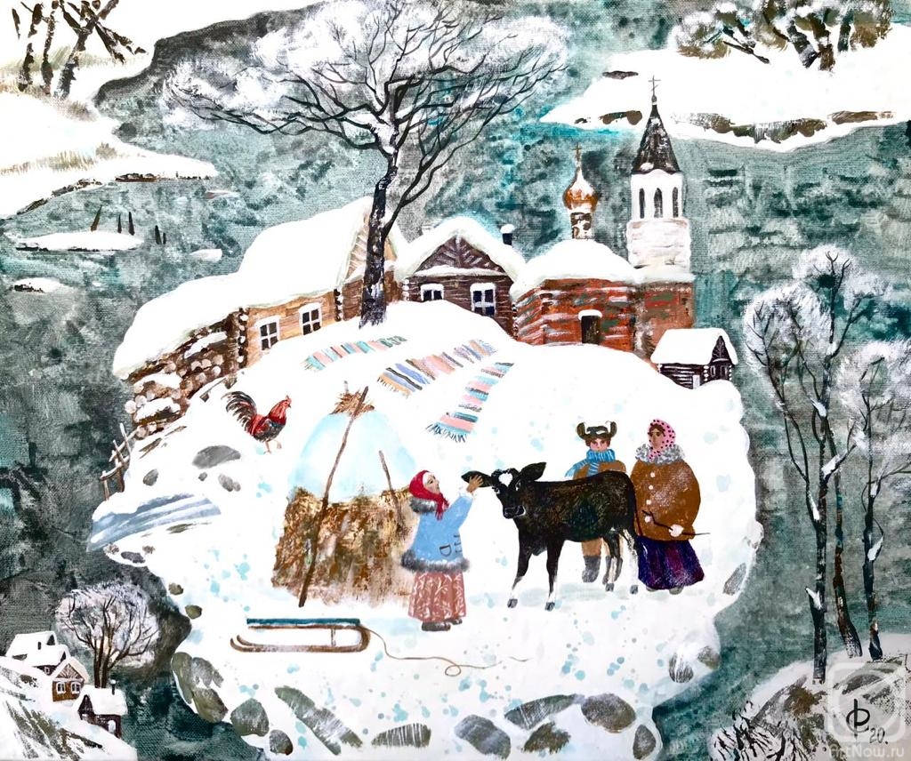 Kosarkova Elena. Winter