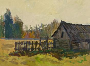 The old courtyard. Anisimov Fyodor