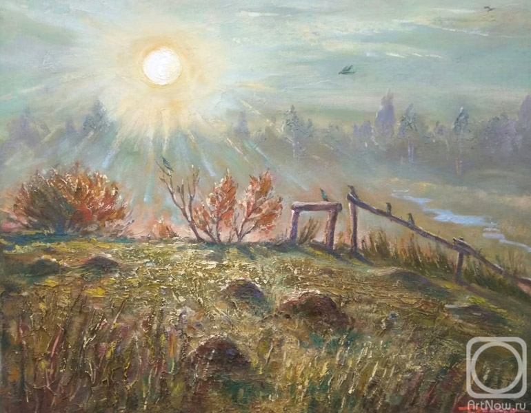 Dyomin Pavel. In the rays of the rising sun