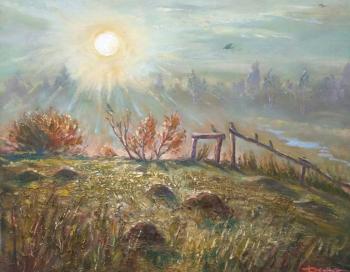 In the rays of the rising sun. Dyomin Pavel