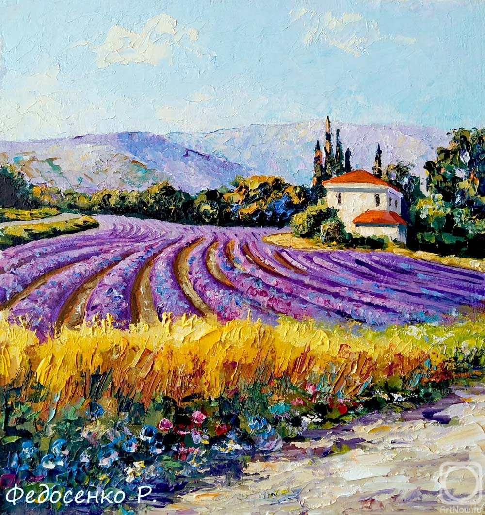 Fedosenko Roman. Lavender fields of Provence