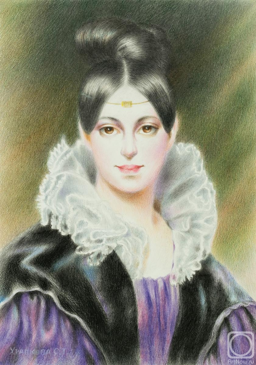 Khrapkova Svetlana. Female portrait