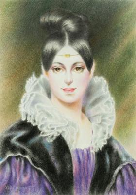 Female portrait. Khrapkova Svetlana