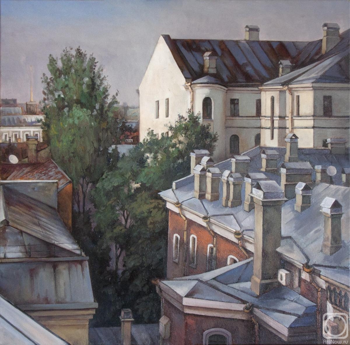 Rumiyantsev Vadim. On the roofs