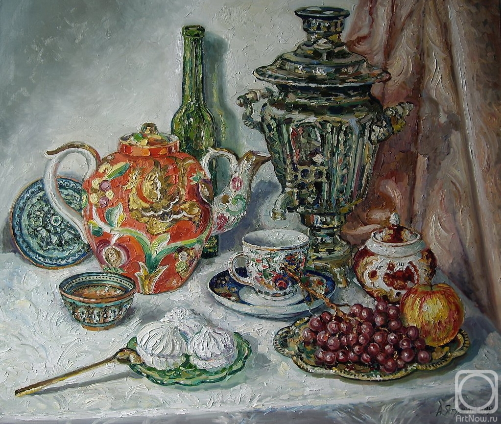 Yaguzhinskaya Anna. Tea party