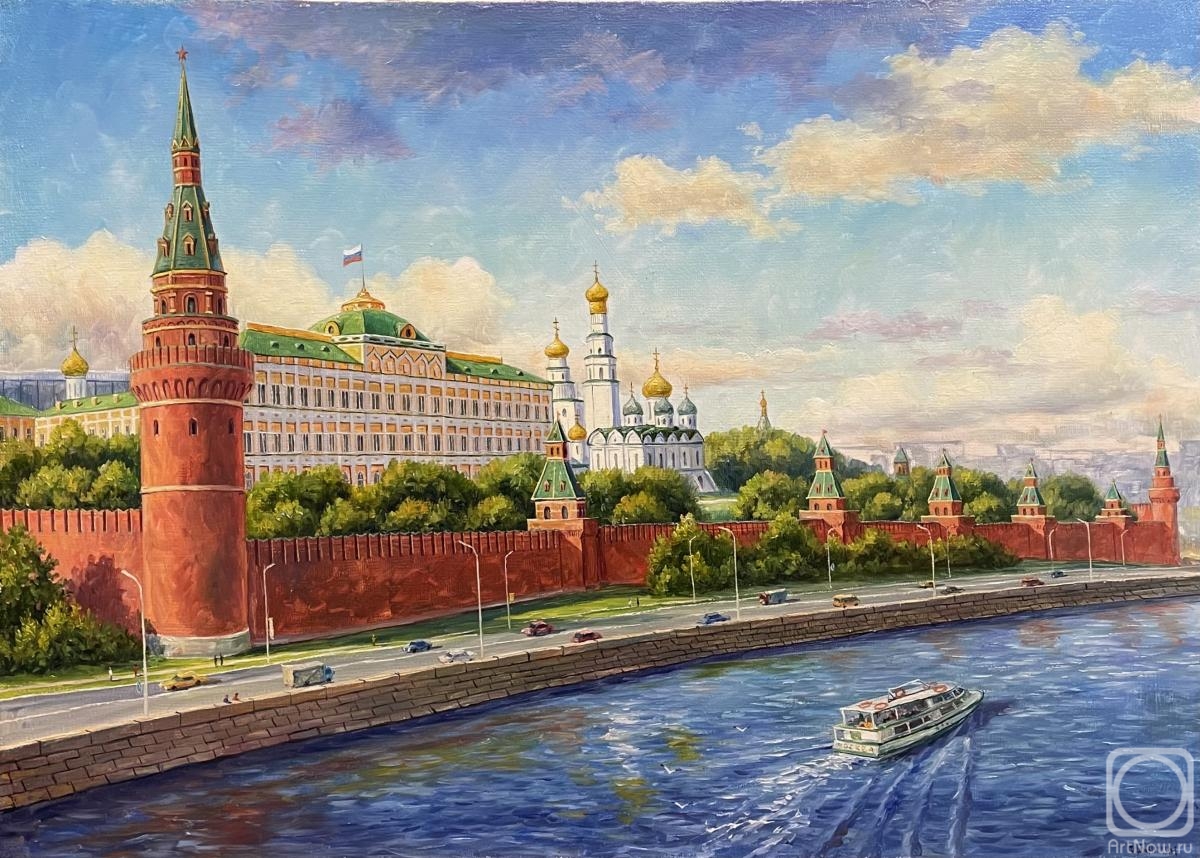 Gaynullin Fuat. Kremlin Embankment