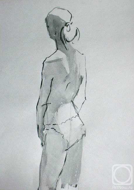 Shebarshina Svetlana. Nude sketch