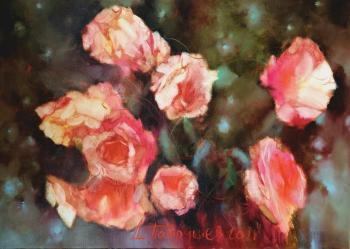 After warm rainy (Warm Roses). Patrushev Dmitry