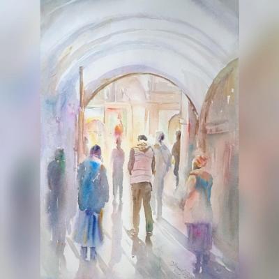 During lent. Usachev Fedor