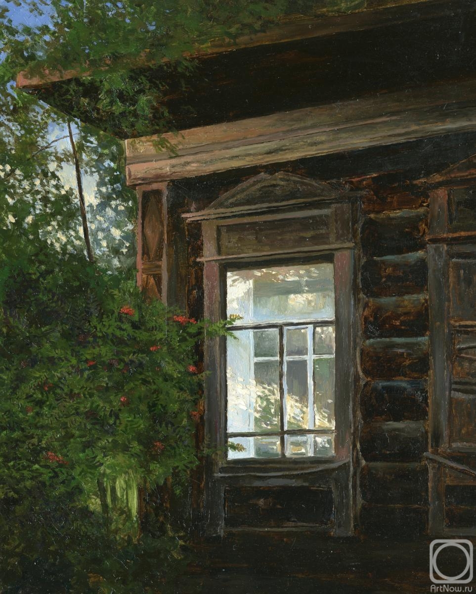 Gromov Aleksey. And there's a rowan tree under the window