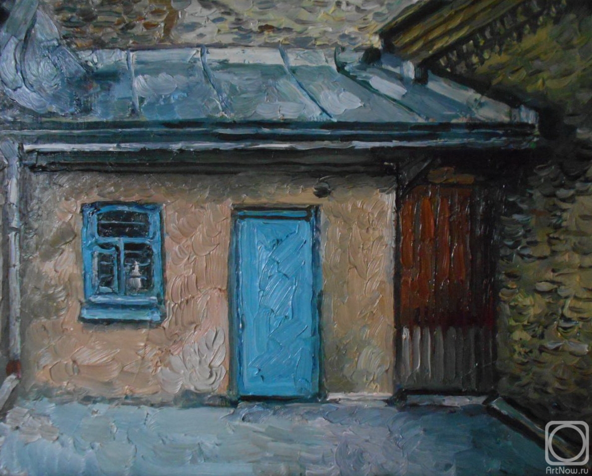 Yaguzhinskaya Anna. Blue door