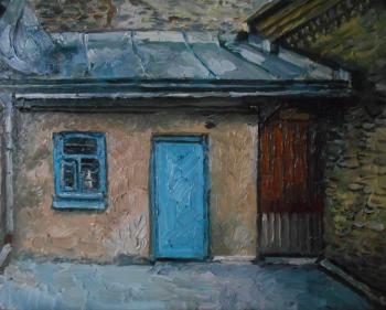 Blue door. Yaguzhinskaya Anna