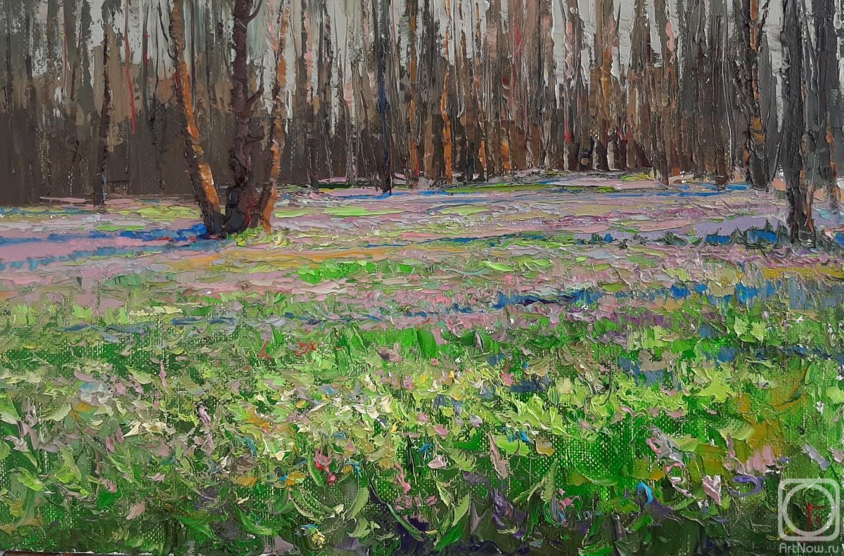 Golovchenko Alexey. Blooming forest
