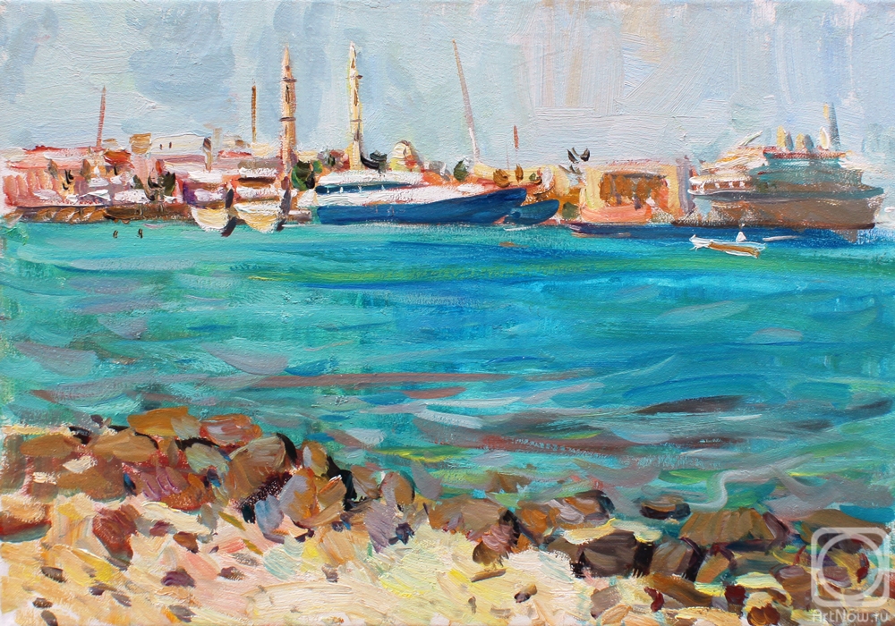 Zhukova Juliya. Marina view in Hurghada